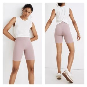 Madewell MWL Form High Rise 7" Biker Shorts NWT Size XL